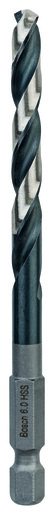 BOSCH spiralna burgija HSS Impact Control sa šesterostranim prihvatom 2608577058