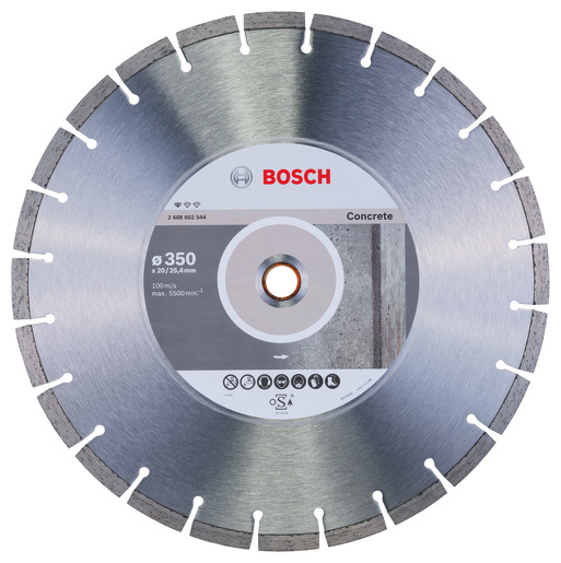 BOSCH dijamantske rezne ploče Standard for Concrete za stone i motorne testere 2608602544