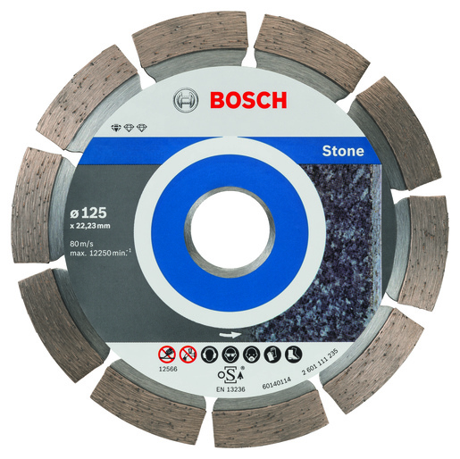 BOSCH dijamantske rezne ploče za kamen Standard for Stone za male ugaone brusilice 2608603236