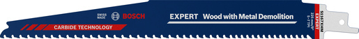 BOSCH Listovi testere lisičji rep EXPERT ‘Wood with Metal Demolition’ S 1167 XHM 2608900398