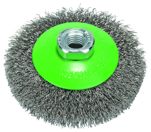BOSCH Konusna četka sa savijenom žicom za ugaone brusilice Clean for Inox 2608622108