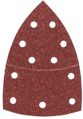 BOSCH 10 delni set brusnih listova G180, 102x62/93 mm 2609256A65