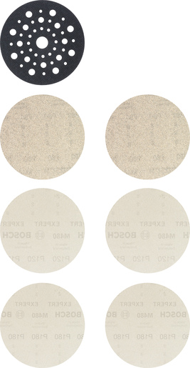 BOSCH Početnički kompleti EXPERT M480 za ekscentrične brusilice 2608901202