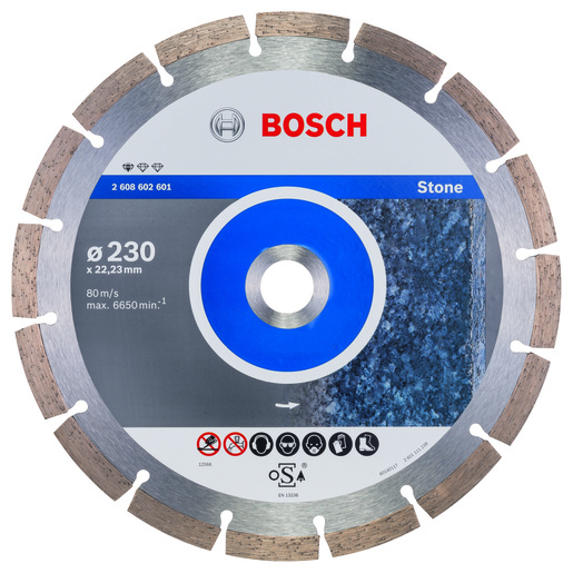 BOSCH dijamantske rezne ploče za kamen Standard for Stone za velike ugaone brusilice 2608602601