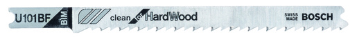 BOSCH Listovi ubodne testere za tvrdo drvo U 101 BF Clean for Hardwood 2608636236