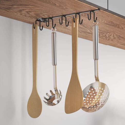 Kuhinjski stalak sa kukicama MyHooks Lava 361130 001