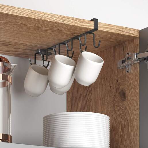 Kuhinjski stalak sa kukicama MyHooks Lava 361130 001