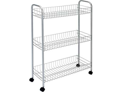 Polica sa točkovima Slim Cart de Luxe 341503 001