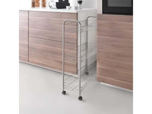 Polica sa točkovima Slim Cart de Luxe 341503 001