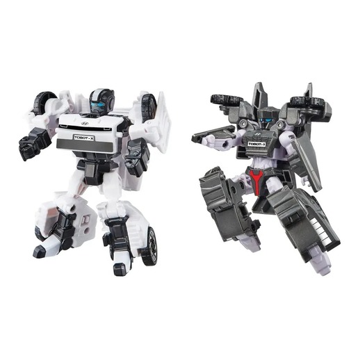 Tobot Mini X White + Mini Y Metallic Gray