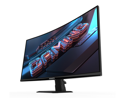 Monitor GIGABYTE 27 GS27FC, VA, FHD, 180Hz, 1ms, 2xHDMI, DP, VESA, zakrivljeni, gaming
