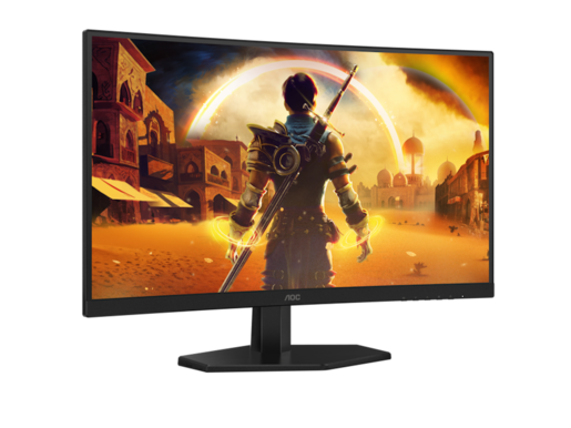 Monitor AOC 27 C27G42E, VA, FHD, 180Hz, 1 ms GtG, HDMIx2, DP, Sync, VESA, zakrivljeni, gaming