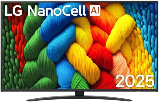 LG NanoCell TV 50NANO81A3A, 4K Ultra HD, Smart TV, WebOS, HDR10, α7 AI Processor 4K Gen8, Magic Remote