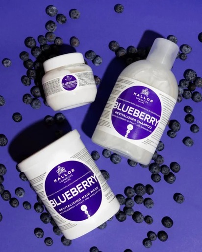 Kallos maska 1l buleberry