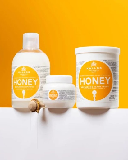 Kallos maska 1l honey