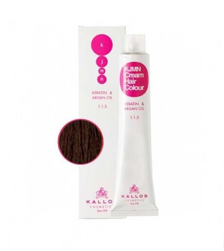 Kallos farba 100ml 4.5 med.mah.brown