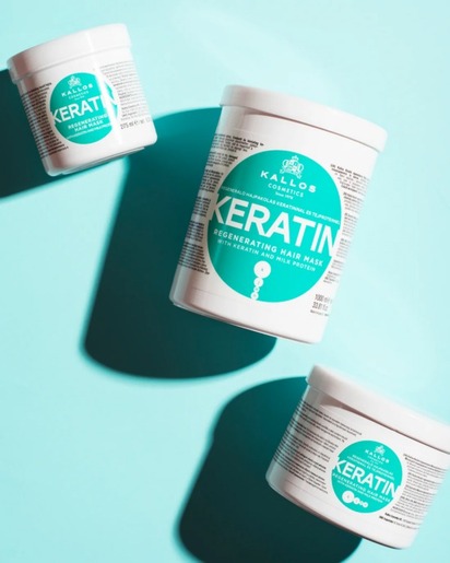 Kallos maska 1l keratin