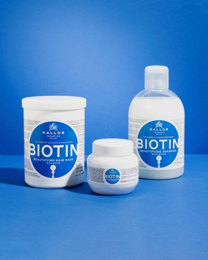Kallos šampon 1l biotin