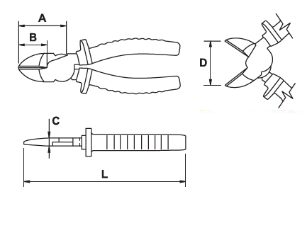 EGA MASTER Sečice kose BI 190 TC