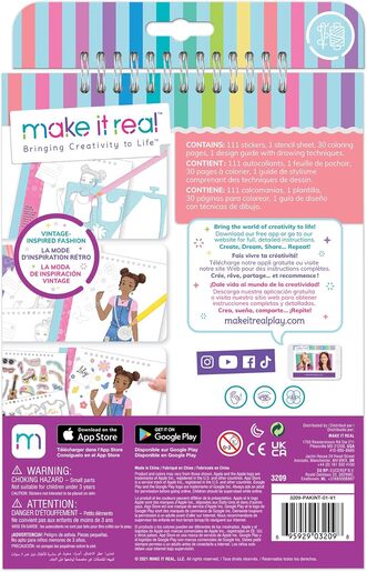 Make it real Modna bojanka blooming vibration 3209