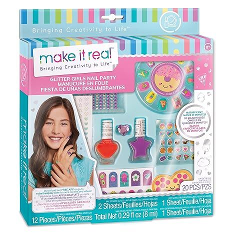 Make it real Set za lakiranje _glitter girls nail party 2306