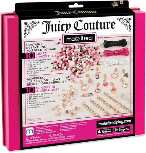 Make it real Juicy couture roze i posebne narukvice 4408
