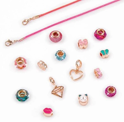 Make it real Narukvice halo charms pretty in pink 1708