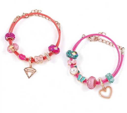 Make it real Narukvice halo charms pretty in pink 1708