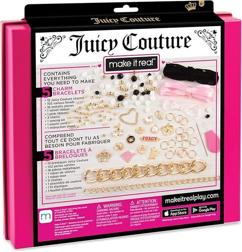 Make it real Juicy couture lančić i privesci 4404