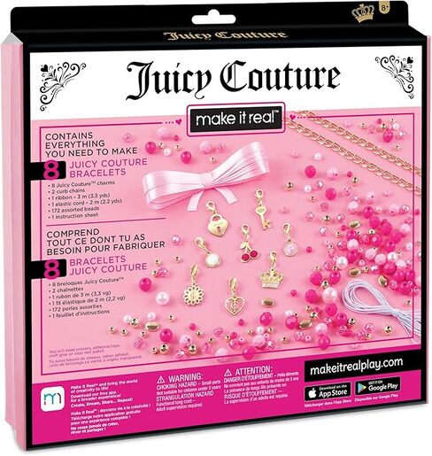 Make it real Juicy couture savršeno roze narukvice 4413