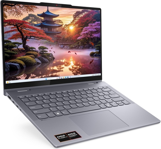 Laptop LENOVO IdeaPad 5 2-in-1 14AKP10 83KT0023YA, 14" WUXGA OLED Touch, AMD Ryzen AI 7 350, 24GB RAM, 1TB SSD, Radeon 860M Graphics, DOS