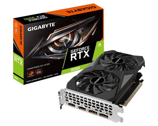 Grafička karta GIGABYTE nVidia GeForce RTX 3050 6GB 96bit GV-N3050WF2OCV2-6GD