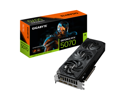 Grafička karta GIGABYTE nVidia GeForce RTX 5070 WINDFORCE 12GB 192bit GV-N5070WF3OC-12GD rev. 1.0