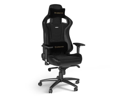 Gaming stolica NOBLECHAIRS EPIC Real Leather crna