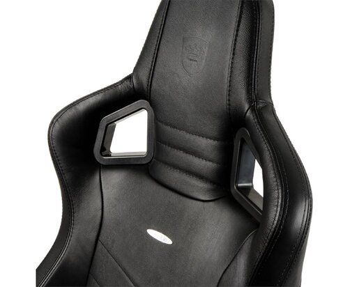 Gaming stolica NOBLECHAIRS EPIC Real Leather crna