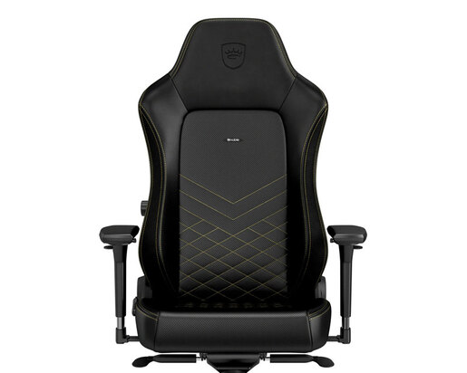 Gaming stolica NOBLECHAIRS HERO crno-zlatna