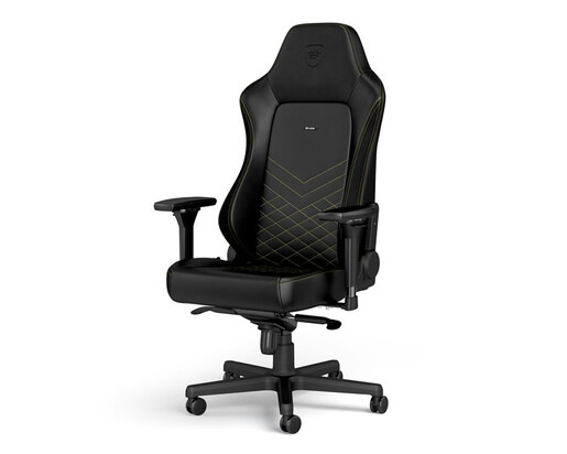 Gaming stolica NOBLECHAIRS HERO crno-zlatna