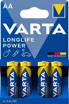 Varta Longlife power LR6, alkalna baterije 4/1