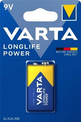 Varta Longlife power 6LR61, alkalna baterija 1/1