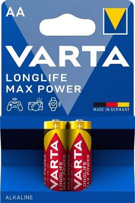 Varta Longlife max power LR6, alkalna baterija 2/1