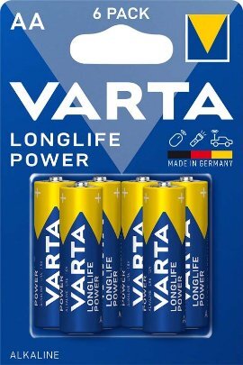 Varta Longlife power LR6, alkalna baterija 6/1