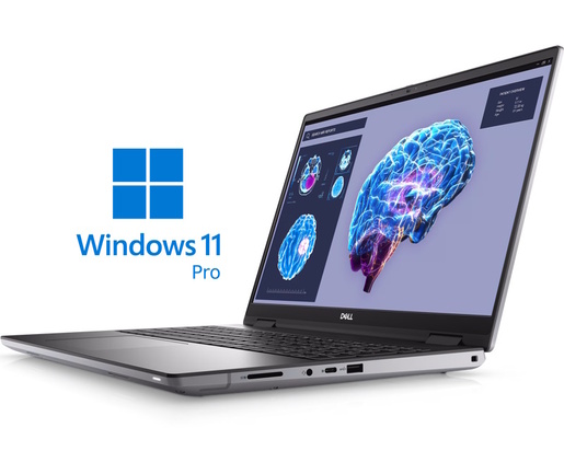 Laptop DELL Precision M7680 16 inch FHD+, Intel Core i9-13950HX, 32GB RAM, 1TB SSD, nVidia GeForce RTX 3050, Windows 11 Pro