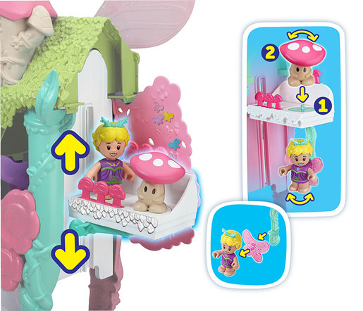 Tiny Kiddom vilinska livada zemlja čuda  playset