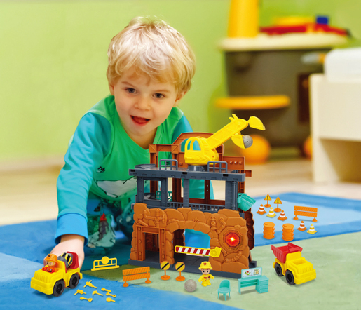 Tiny Kiddom deca graditelji gradilište playset