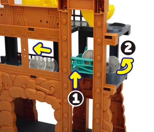 Tiny Kiddom deca graditelji gradilište playset