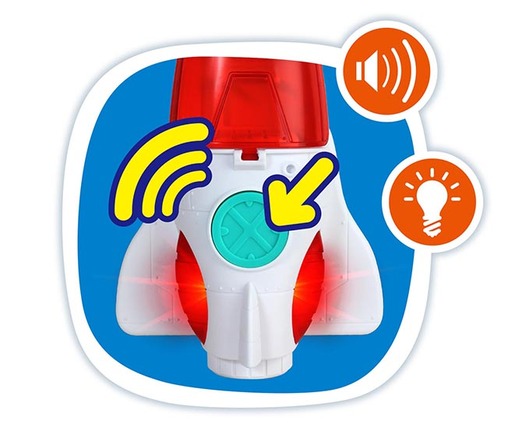 Tiny Kiddom svemirski brod lansiranje avanture playset