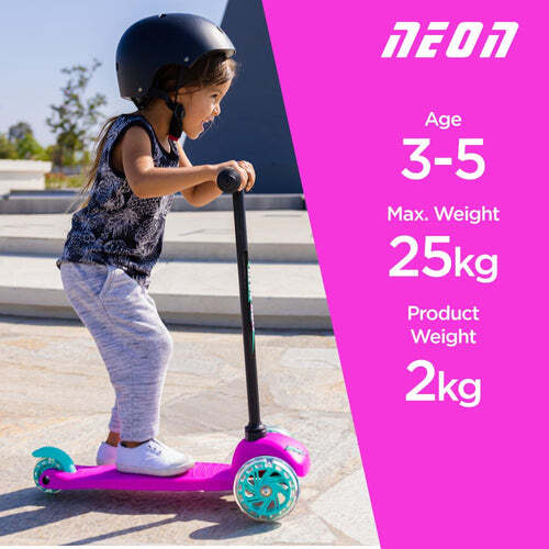 Yvolution Neon bolt trotinet pink