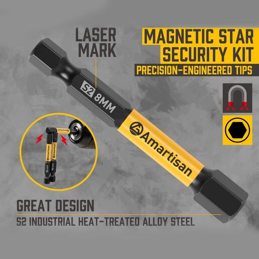 Set bitova Amartisan JWD 20 kom u mm i incima