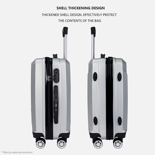 Kofer Triangle roze EL 28