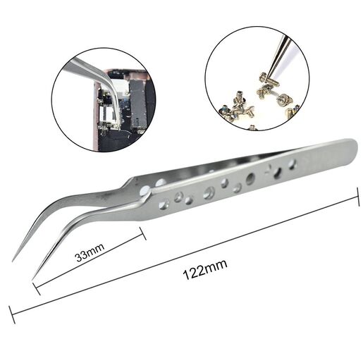 Pinceta kriva SWDT model 7-SA